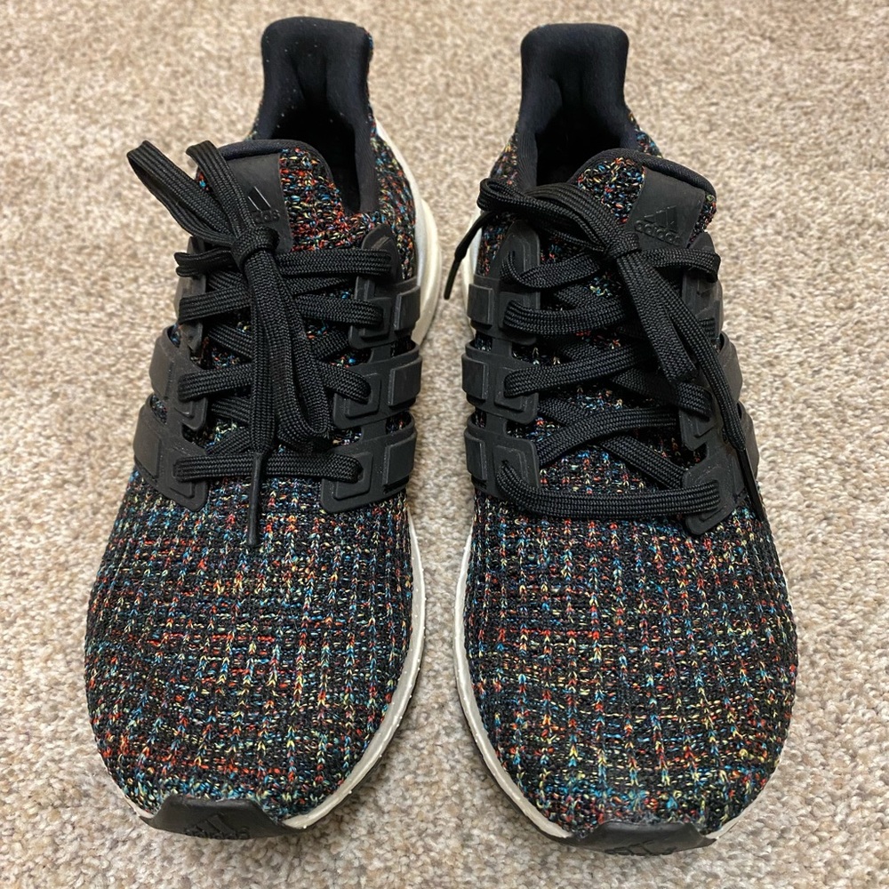 Adidas Boost tweed shoes
